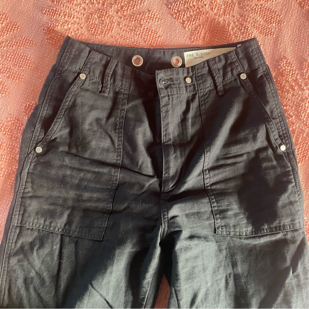 Cargo Rag & Bone Casual Black Pants